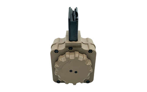 Magazines High Capacity ProMag Industries Drum 7.62x51mm PROMAG FN SCAR17 308WIN 50RD DRM FDE